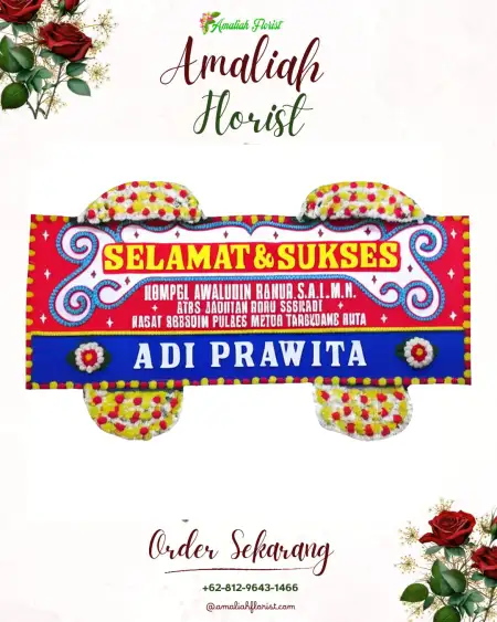 Papan Bunga Ucapan Selamat Rama Dewa