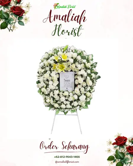 Krans Bunga Duka Rama Dewa